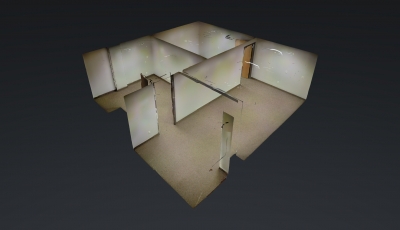 719 SQFT —— St Paul Office Space for Rent 3D Model
